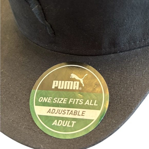NWT Puma black adjustable cap - Picture 6 of 8